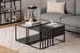 Hanah Home Mesa de centro Charlotte - Negro
